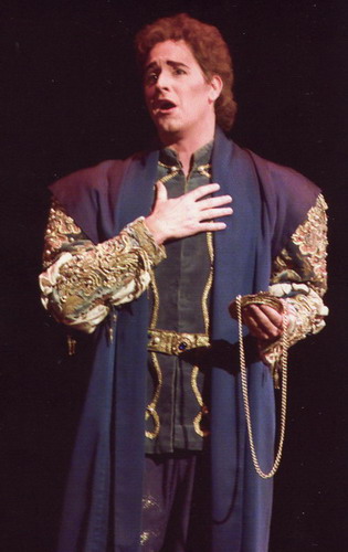 As Tamino in The Magic Flute